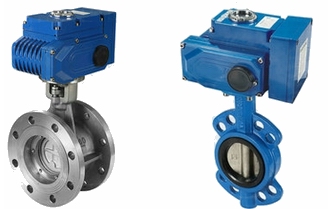 电动调节蝶阀图片