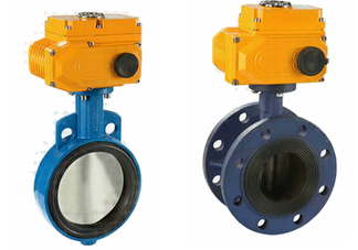 电动软密封蝶阀图片