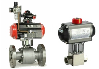 气动高压球阀图片