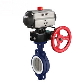 气动软密封蝶阀图片