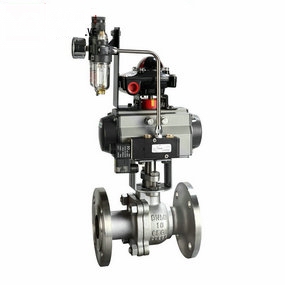 不锈钢气动球阀图片